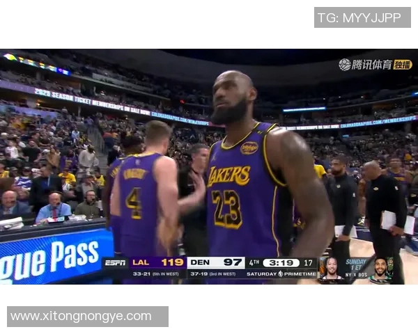 今天掘金与湖人精彩对决直播时间及观看方式全攻略